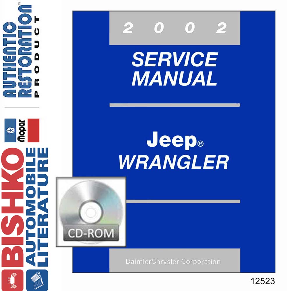 2002 Jeep Wrangler Factory Shop Service Manual
