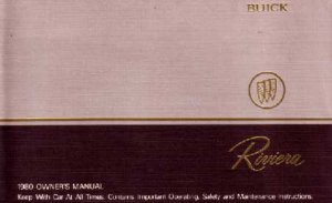 1980 Buick Riviera Owner's Manual