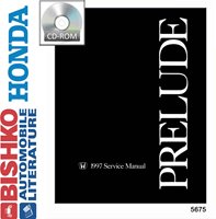 1997 HONDA PRELUDE Body, Chassis & Electrical Service Manual sample image