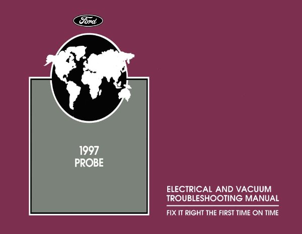 1997 Ford Probe Wiring Diagrams Manual