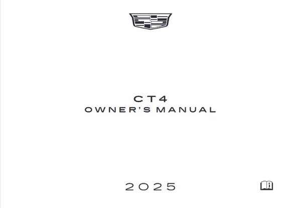 2025 Cadillac CT4 Owner's Manual