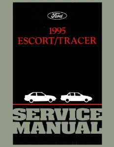 1995 Ford Escort, Tracer Factory Shop Service Manual