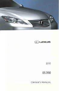 2010 Lexus ES 350 Owner's Manual