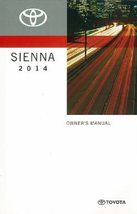 2014 Toyota Sienna Owner's Manual