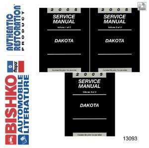 2005 Dodge Truck Dakota Factory Shop Service Manual