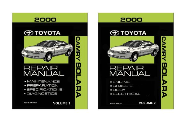 2000 Toyota Camry Solara Factory Shop Service Manual