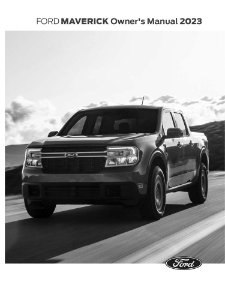 2023 Ford Maverick Owner's Manual