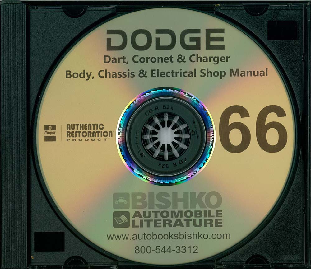 1966 DODGE DART, CORONET & CHARGER Body, Chassis & Electrical Repair Shop Manual
