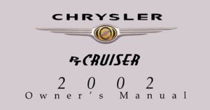 2002 Chrysler PT Cruiser Owner's Manual