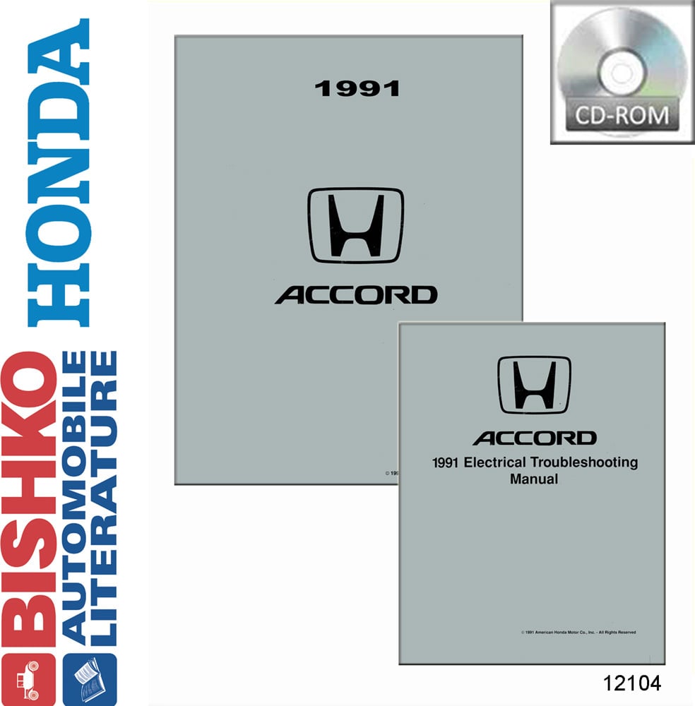 1991 HONDA ACCORD Body, Chassis & Electrical Service Manual
