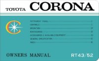 1967 Toyota Corona Owners Manual User Guide