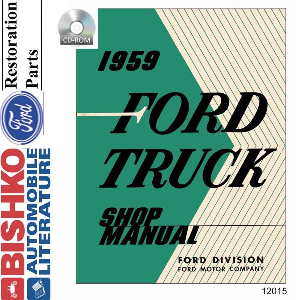 1959 Ford Truck Shop Service Repair Manual PDF