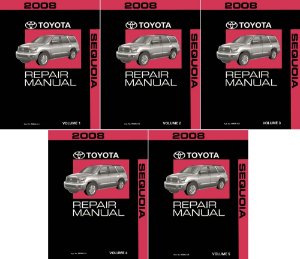 2008 Toyota Sequoia Factory Shop Service Manual