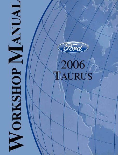 2006 Ford Taurus Factory Shop Service Manual