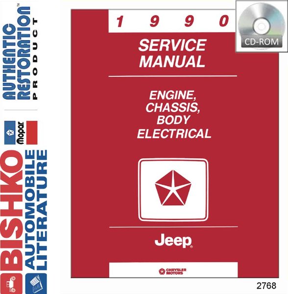 1990 Jeep All Models Factory Shop Service Manual