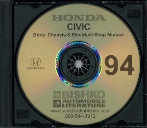 1994 Honda Civic Factory Shop Service Manual