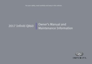 2017 Infiniti QX60 Owner's Manual