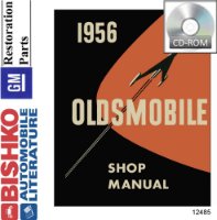 1956 Oldsmobile Shop Service Repair Manual PDF sample image