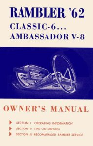 1962 AMC Rambler Owner's Manual