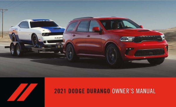 2021 Dodge Durango Owner's Manual