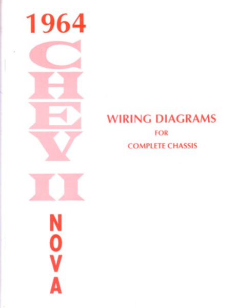 1964 Chevrolet Chevy II, Nova Wiring Diagrams Manual
