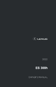 2022 Lexus ES 300h Owner's Manual