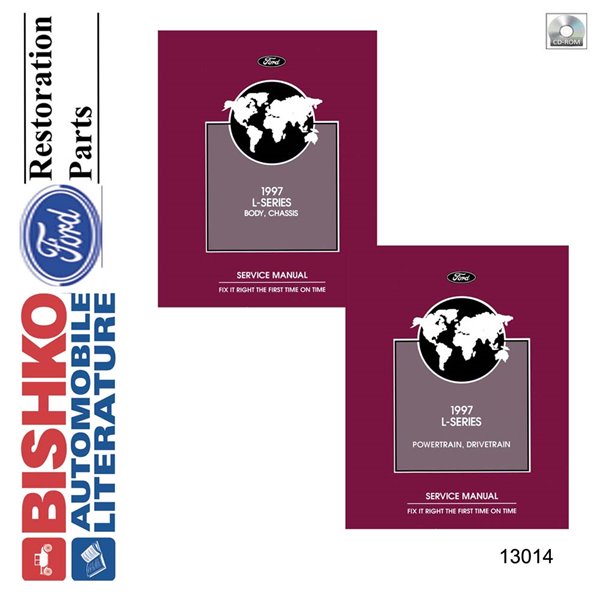 1997 Ford Truck L-Series, Heavy Duty Factory Shop Service Manual