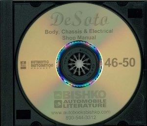 1946–1950 Desoto All Models Factory Shop Service Manual