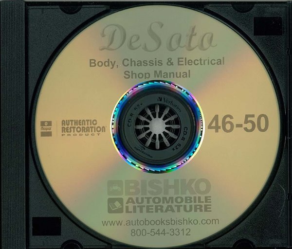 1946–1950 Desoto All Models Factory Shop Service Manual