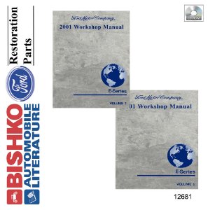 2001 Ford Truck E-Series Factory Shop Service Manual