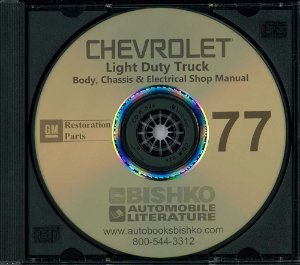 1977 Chevrolet C10, C20, C30, K10, K20, K30 Light Duty, G