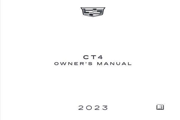 2023 Cadillac CT4 Owner's Manual