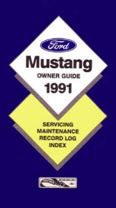 1991 Ford Mustang Owner's Manual