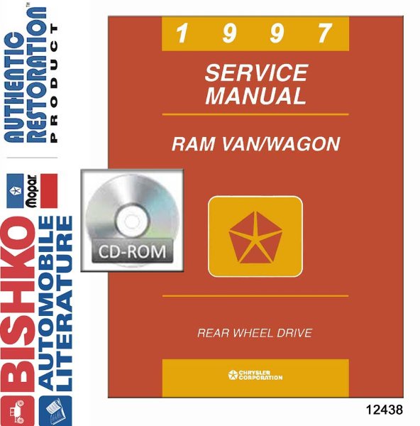 1997 Dodge Truck Ram Van, Ram Wagon Factory Shop Service Manual