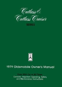 1979 Oldsmobile Cutlass, Cutlass Cruiser Owner's Manual