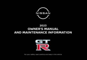 2023 Nissan GTR Owner's Manual