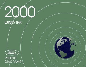 2000 Ford Truck Windstar Wiring Diagrams Manual
