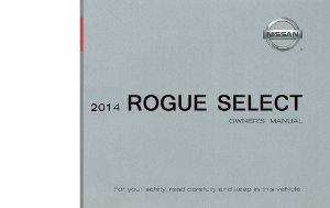 2014 Nissan Rogue Select Owner's Manual