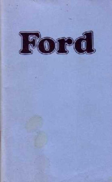 1974 Ford Galaxie Owner's Manual