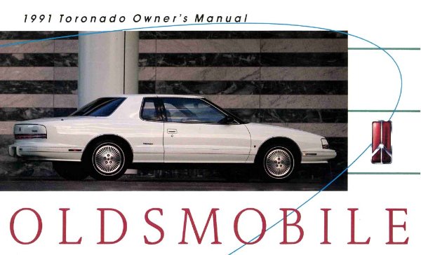 1991 Oldsmobile Toronado Owner's Manual