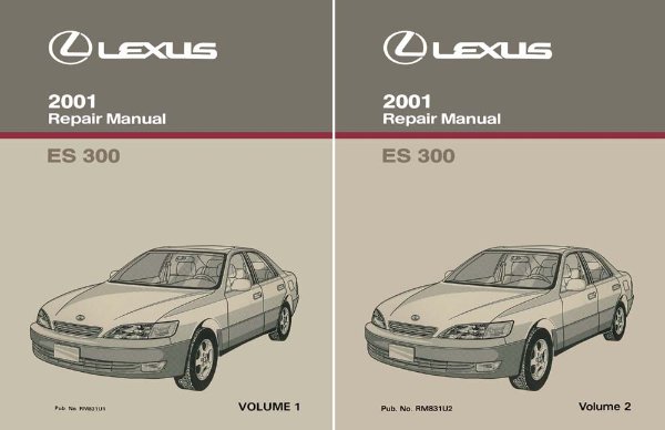 2001 Lexus ES 300 Factory Shop Service Manual