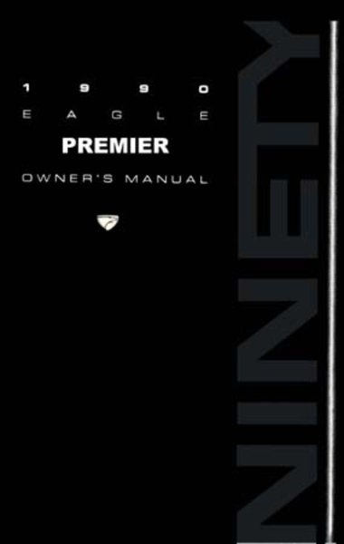 1990 Eagle Premier Owner's Manual