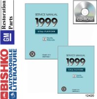 1999 Cadillac Deville, Eldorado Factory Shop Service Manual sample image