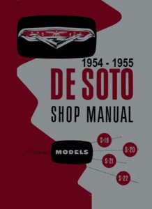 1954–1955 DeSoto All Models Factory Shop Service Manual