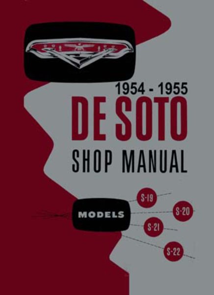 1954–1955 DeSoto All Models Factory Shop Service Manual