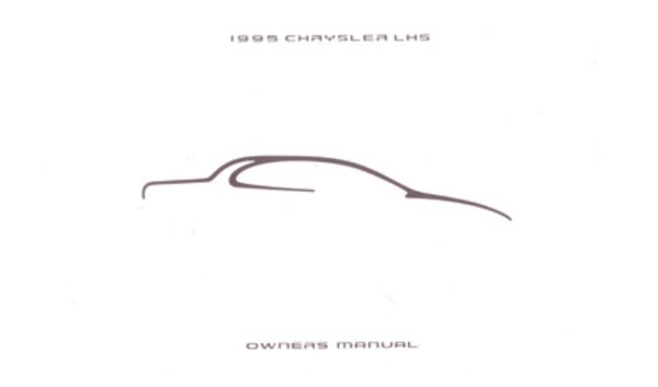 1995 Chrysler LHS Owner's Manual
