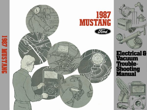 1987 Ford Mustang Wiring Diagrams Manual