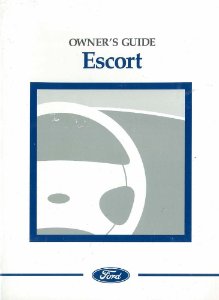 1997 Ford Escort Owner's Manual