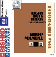 1983 CHEVROLET LIGHT DUTY TRUCK Body, Chassis & Electrical Service Manual sample image