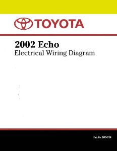 2002 Toyota Echo Wiring Diagrams Manual